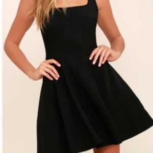 Lulu's Black Party Dress